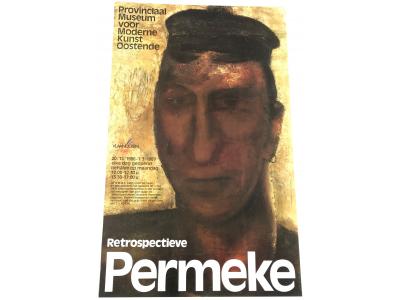 poster affiche Retrospectieve Permake 42.50cm - 70cm