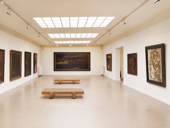 Foto : Steven Decroos zaalzicht Permekemuseum