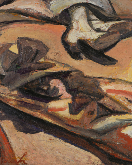 Constant Permeke, Strand - Devonshire, 1917.